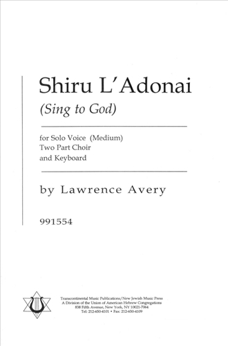 Elohim, Adonai - Misc tunes Sheet music for Vocals (Choral)