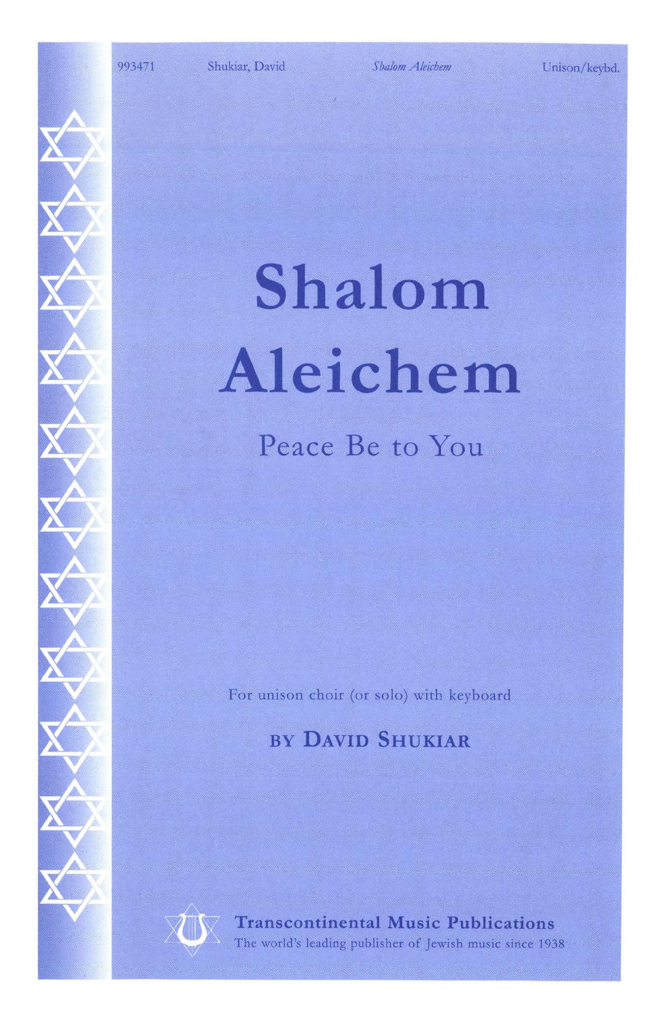 Shalom Aleichem 