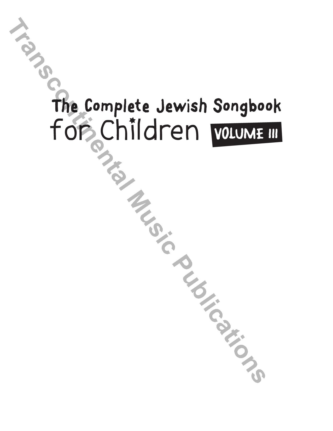 Songbook III, PDF, God The Father